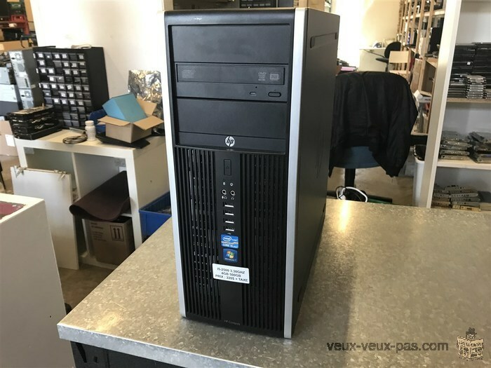 TOUR PC HP COMPAQ 8200 CORE I5-2500 3.30GHZ 4GB 500GB