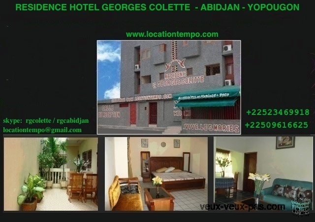 RESIDENCE DE VACANCES - ABIDJAN - YOPOUGON