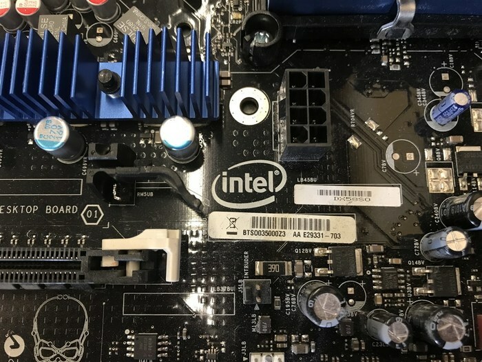 MOTHERBOARD INTEL DX58SO SOCKET LGA1366 DDR3 4SLOTS