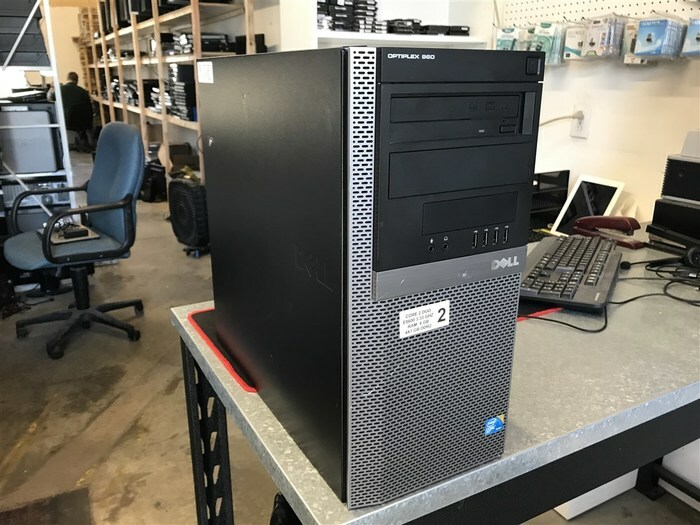 TOUR PC DELL OPTIPLEX 960 CORE 2 DUO 3.33GHZ 4GB 250GB