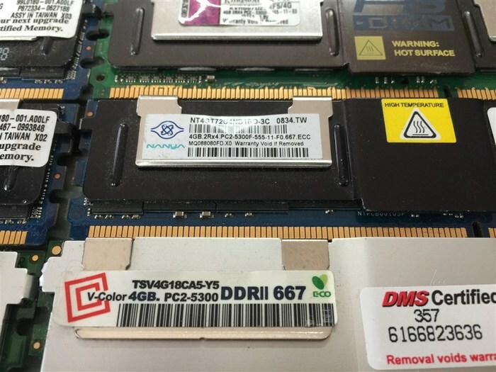 SPECIAL 5$ MEMOIRE RAM TESTED DE SERVEUR ET MAC PRO 4GB