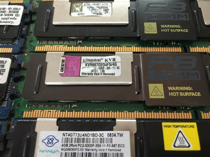 SPECIAL 5$ MEMOIRE RAM TESTED DE SERVEUR ET MAC PRO 4GB