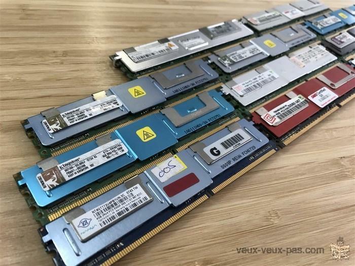 SPECIAL 5$ MEMOIRE RAM TESTED DE SERVEUR ET MAC PRO 4GB