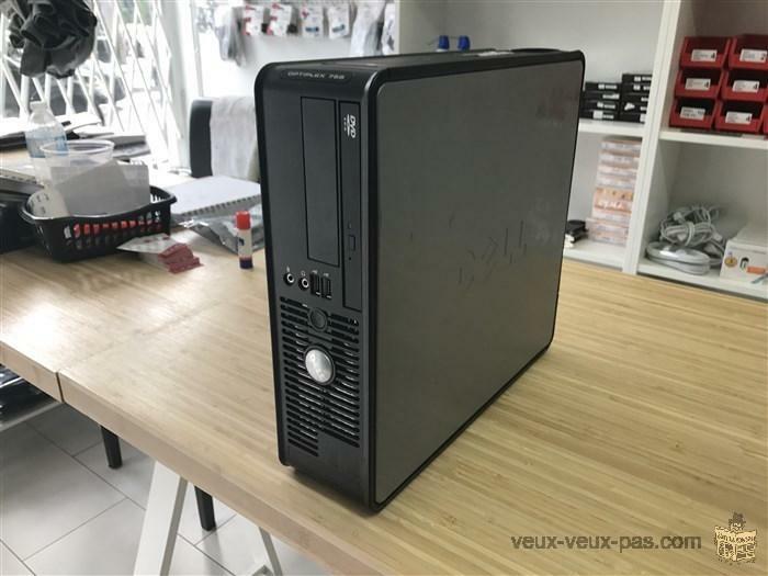 DELL OPTIPLEX SFF CORE 2 DUO 3.00GHZ 4GB 320GB WIN 7 FR