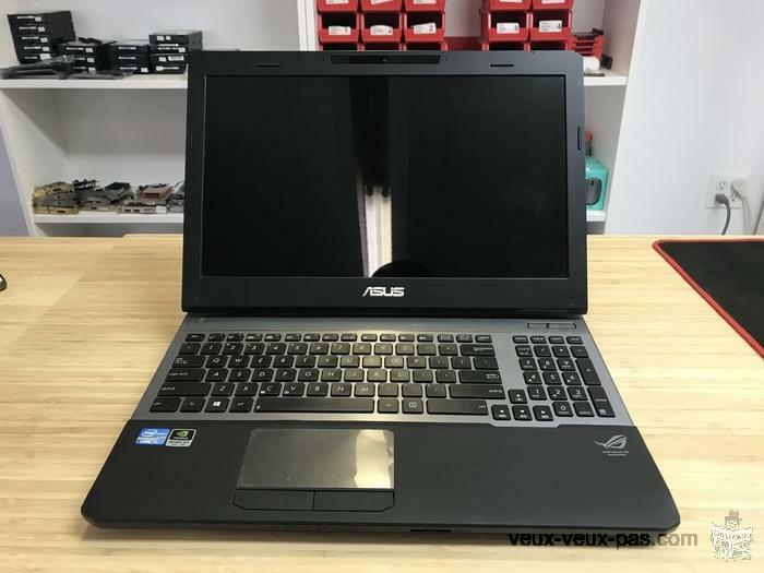 LAPTOP ASUS ROG 15.6’’ I7-3630QM NVIDIA GEFORCE 660M 2GB 12GB 750GB