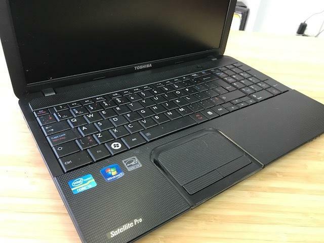 TOSHIBA SATELLITE PRO C850 15.6’’ I3-2370M 2.40GHZ 4GB 250GB