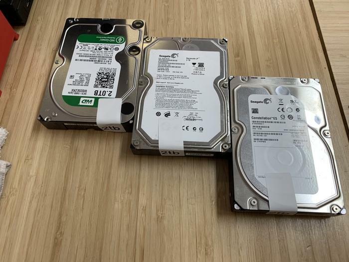 HARD DRIVE DISQUE DUR 3.5’’ 2000GB 2TB WD GREEN SEAGATE