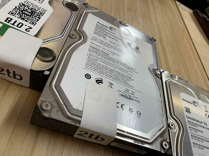 HARD DRIVE DISQUE DUR 3.5’’ 2000GB 2TB WD GREEN SEAGATE