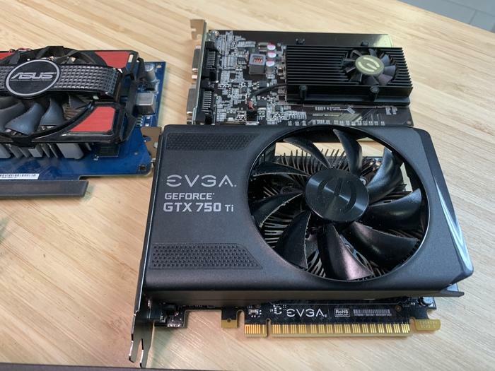 CARTE VIDEO NVIDIA GTX 750TI RADEON HD6870/ HD5870 GT620 GT520 GT630