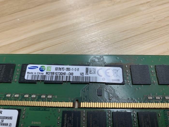 RAM MÉMOIRE PC3 PC3L 8GB 1333/1667MHZ CRUCIAL SAMSUNG KINGSTON