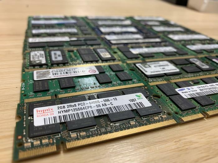 RAM MEMOIRE LAPTOP MACBOOK IMAC DDR2 2GB 800MHZ