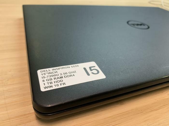 DELL INSPIRON 15 INTEL I5-7200U 8GB 1000GB HDMI WINDOWS 10 BLUETOOTH