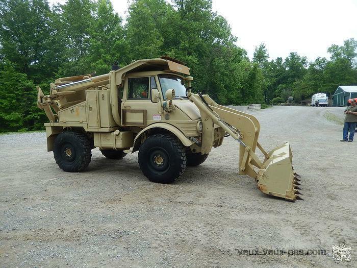 occasion Tracteur Mercedes modèle unimog 419 année 1987,500h