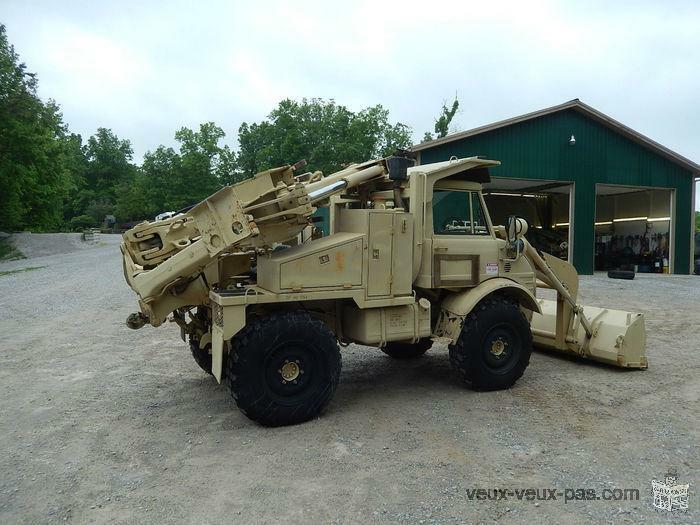 occasion Tracteur Mercedes modèle unimog 419 année 1987,500h