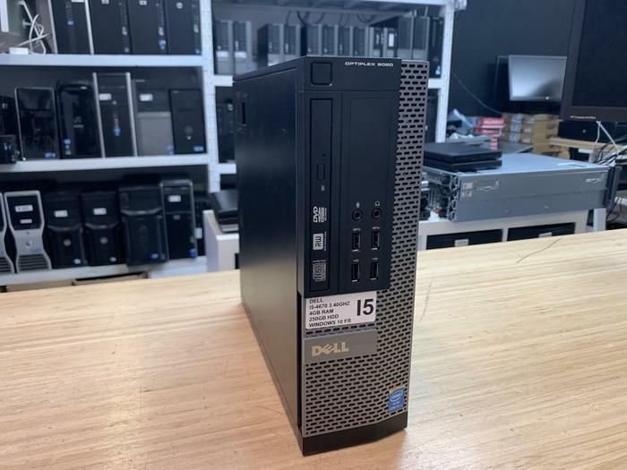 DESKTOP DELL OPTIPLEX 9020 I5-4670 4GB 250GB USB 3.0 WINDOWS 10