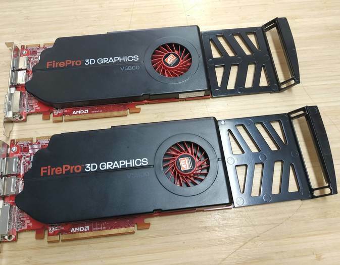 CARTE VIDEO AMD FIREPRO V5800 1GB GDDR5 DISPLAYPORT