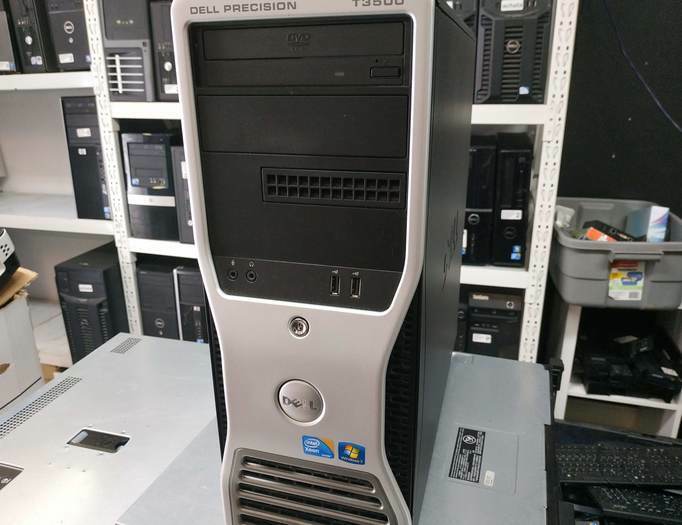 DELL T3500 WORKSTATION E5520 2.30GHZ COMME I7-920 250GB 4GB