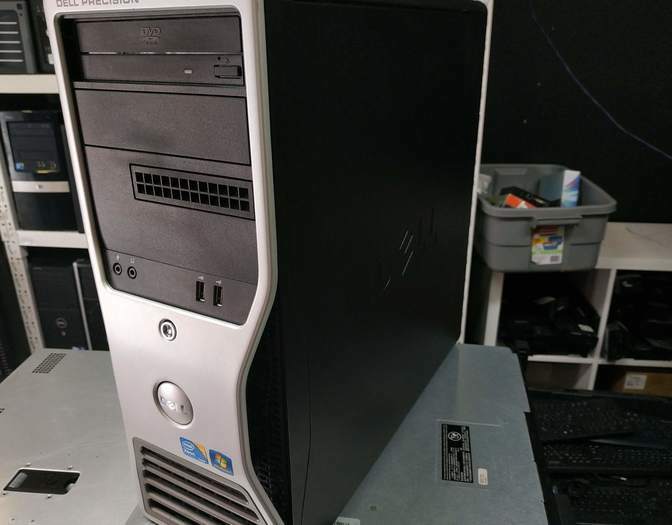 DELL T3500 WORKSTATION E5520 2.30GHZ COMME I7-920 250GB 4GB