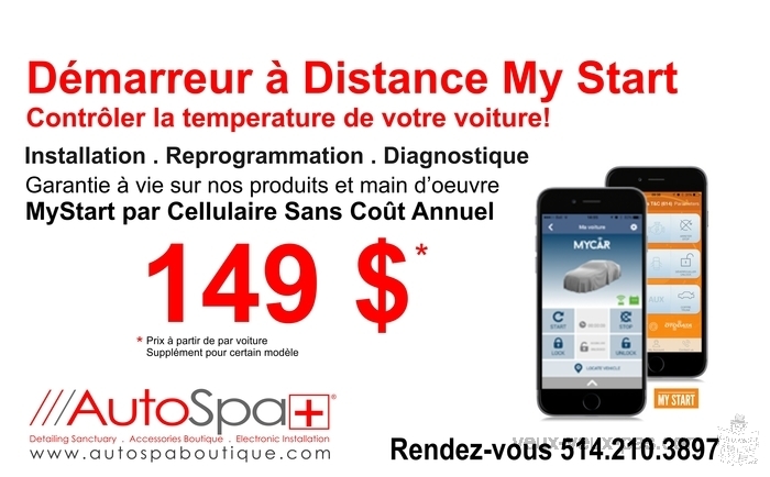 Démarreur a distance Programmation Reparation Vente