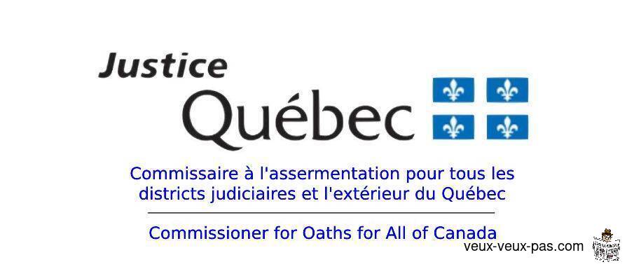 Commissaire à l'assermentation se déplace chez vous | Entreprise