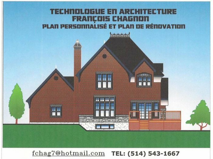 Plan de maison et de rénovation