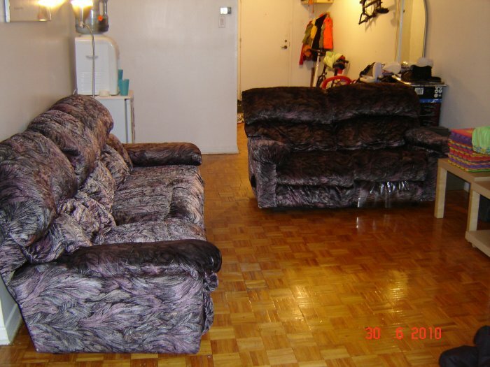 1 three place sofa and 1 two place sofa