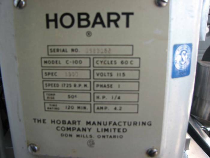 MÉLANGEUR HOBART 12 LITRES