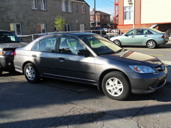 Honda civic SE 2005- 60 000km