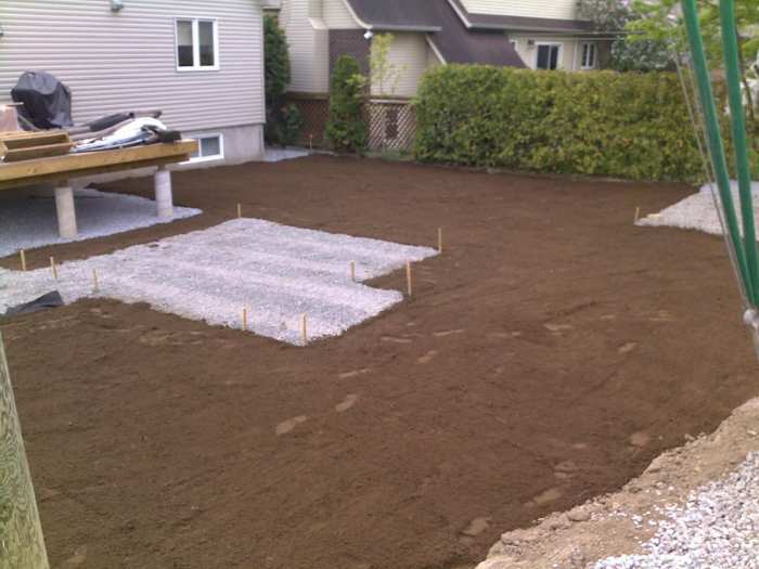 Excavation Terrassement Top soil