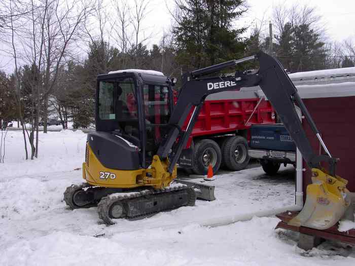 Terrassement Mini Excavation Top Soil