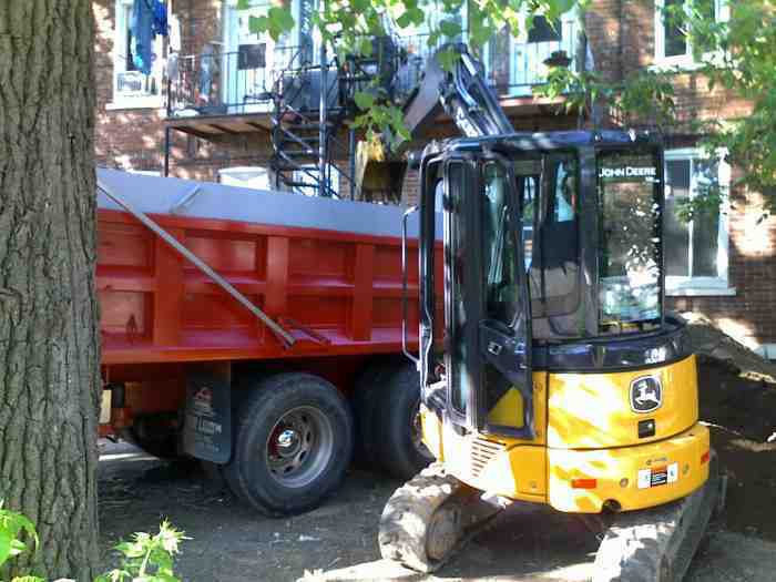 Excavation Terrassement Top soil