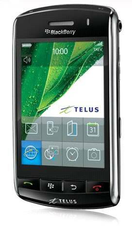 TELUS - Student package $35 + Number Display 7$ + Blackberry