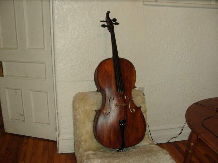 violoncelle très original