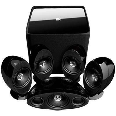 Kef Système ambiophonique KHT3005 pour cinéma maison(neuf)