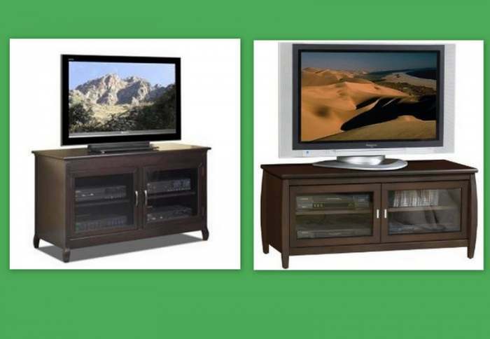 TV STANDS :Techcraft SWP48 walnut &TechCraft XLN 48 Espresso