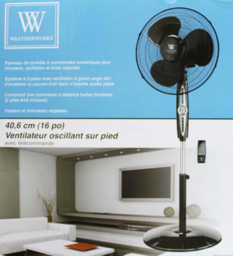 VENTE! Ventilateur de 16 po transformable Weather Works