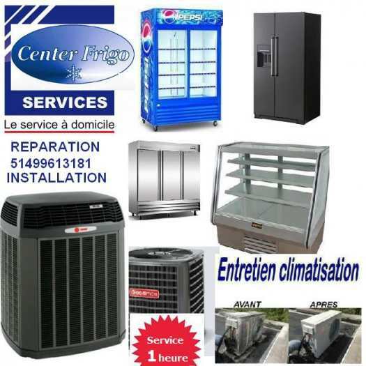 REPARATION REFRIGERATEUR Refrigerator fridge ac THERMOPOMPE SERVICE EXPRESS