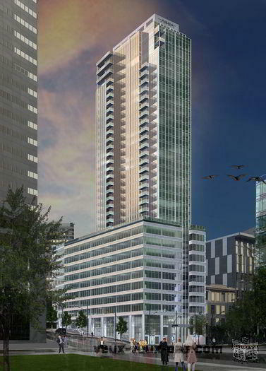 Luxury apartment - New construction – Downtown MTL. Square-Victoria Metro