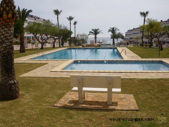 LOCATION ESPAGNE VACANCES MER APPARTEMENT PISCINES TENNIS PARKING BARBECUE(ALCOCEBRE)