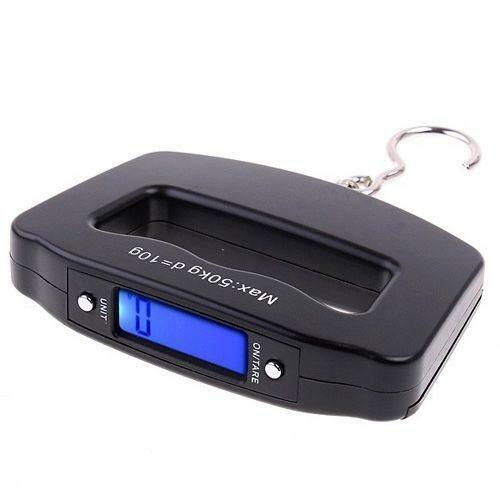 WEIGHT SCALE HAND GRIP ELECTRONIC LCD Weight portatif 50 kgs