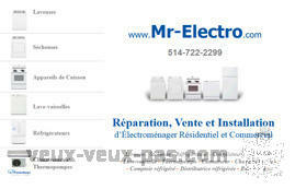 Appliance Service Technicians Mr-Electro.ca / A Vaillancourt 514 722-2299