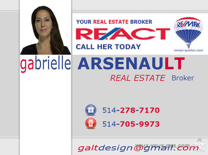 GABRIELLE ARSENAULT – Real Estate Broker