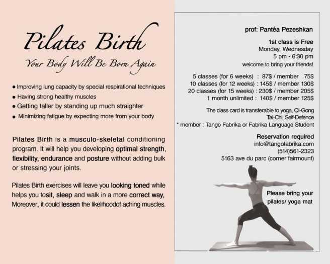 PILATES BIRTH Your Body Will Be Born Again
