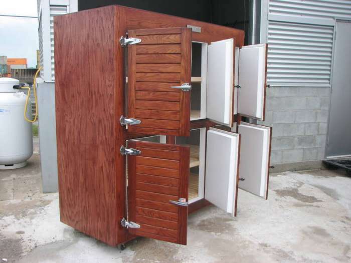 REFRIGERATOR FOR 30 YEARS IN ANY OAK 6 DOORS