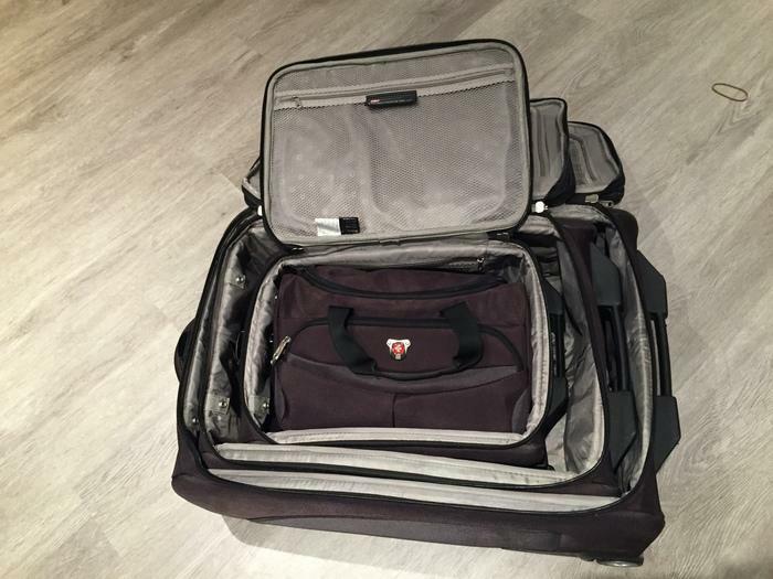 Swissgear 4 piece luggage set (used)