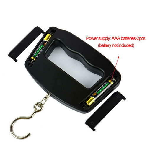WEIGHT SCALE HAND GRIP ELECTRONIC LCD Weight portatif 50 kgs