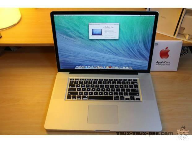 Apple MacBook Pro 17 Laptop 2.4Ghz Quad Core i7 ~ 16 Go