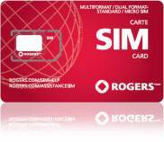 Cartes sims Rogers, Chatr, Fidoo and Bell & (Cartes sim pour I phones aussi)