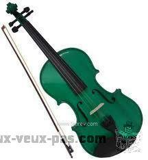 Cours de violon et possibilité de faire partie d'un orchestre.