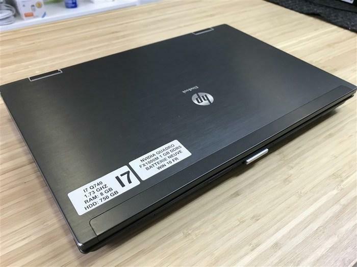 HP ELITEBOOK 8540W WORKSTATION I7-Q740 8GB NVIDIA FX1800M